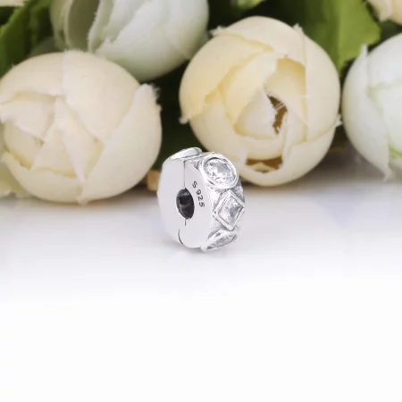 PANDORA Geometric Shapes Clip Charm - 798463C01