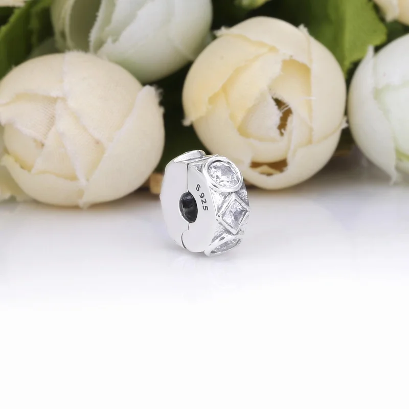 (image for) PANDORA Geometric Shapes Clip Charm - 798463C01 - View 2