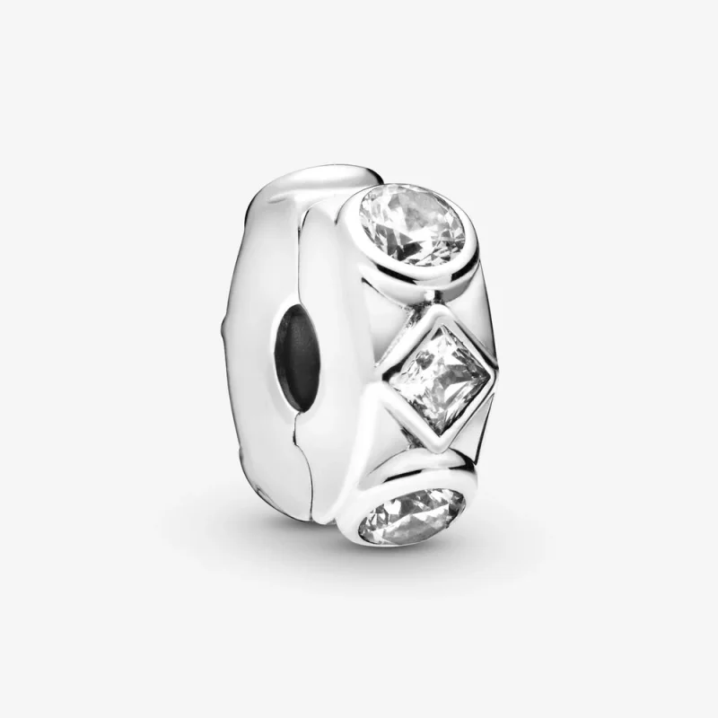 (image for) PANDORA Geometric Shapes Clip Charm - 798463C01 - Product Image