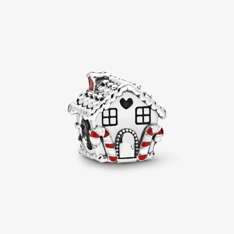 (image for) PANDORA Gingerbread House Charm - 798471C01 - Product Image