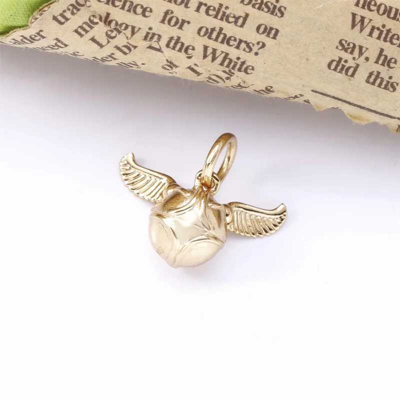 (image for) PANDORA Harry Potter Golden Snitch Pendant - 368618C00 - View 3