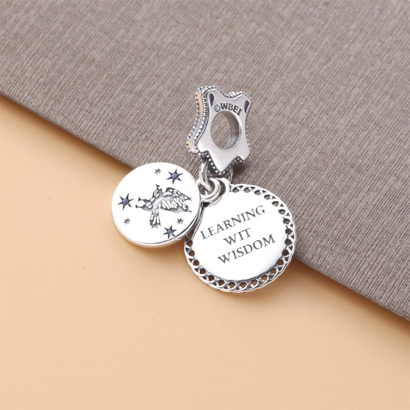 (image for) PANDORA Harry Potter, Ravenclaw Dangle Charm - 798831C01 - View 3