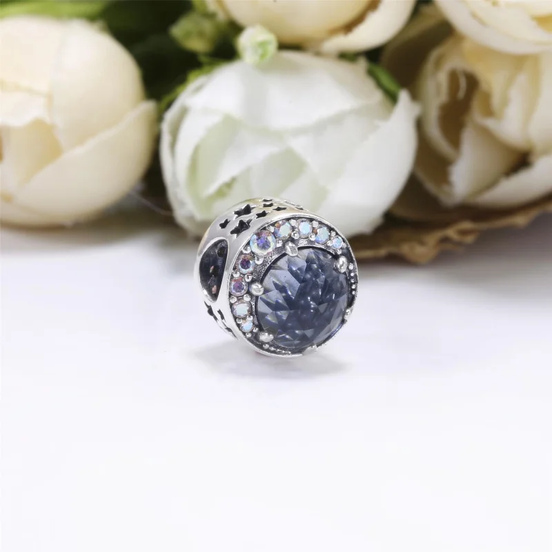 (image for) PANDORA Moon and Night Sky Charm - 798524C01 - View 2