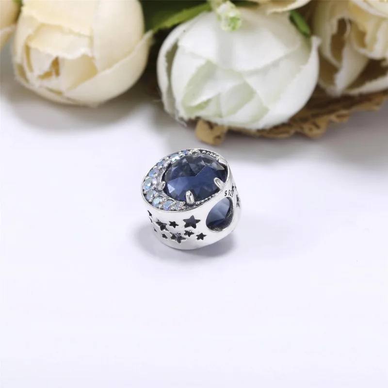 (image for) PANDORA Moon and Night Sky Charm - 798524C01 - View 4