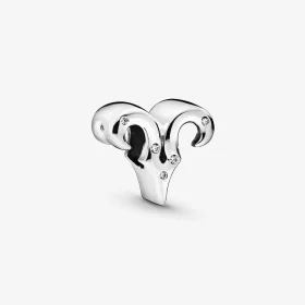 PANDORA Sparkling Aries Zodiac Charm - 798416C01 PANDORA Sparkling Aries Zodiac Charm - 798416C01