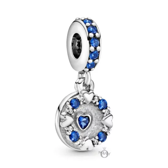 Pandora Sparkling Hearts Dangle - 798472C01