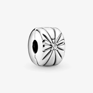 (image for) PANDORA Sparkling Sunburst Clip Charm - 798614C01