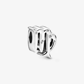 PANDORA Sparkling Virgo Zodiac Charm - 798417C01 PANDORA Sparkling Virgo Zodiac Charm - 798417C01