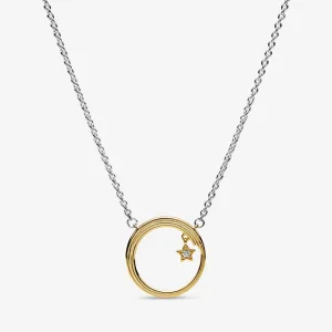 (image for) PANDORA Celestial Shooting Star Necklace - 368515C01