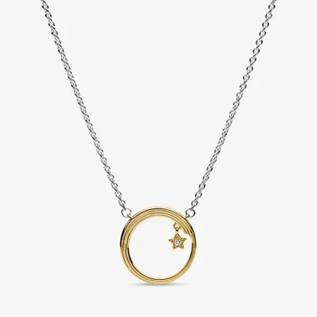 PANDORA Celestial Shooting Star Necklace - 368515C01 PANDORA Celestial Shooting Star Necklace - 368515C01