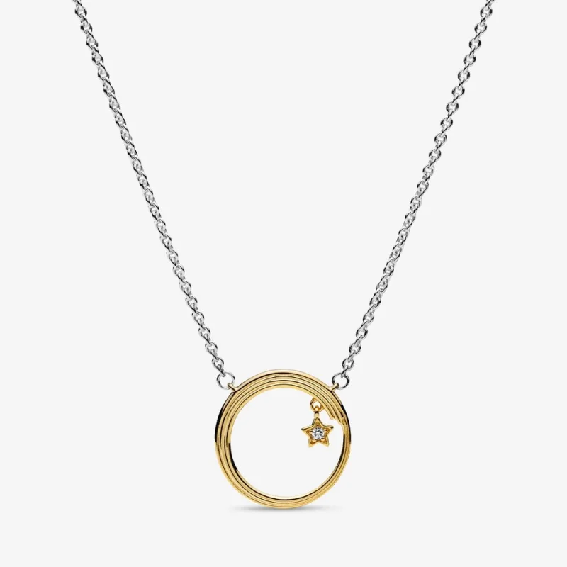 (image for) PANDORA Celestial Shooting Star Necklace - 368515C01 - Product Image