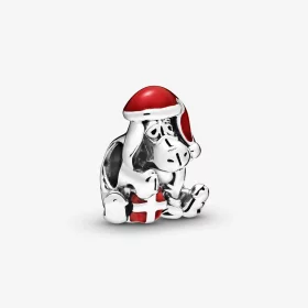 PANDORA Disney Eeyore Christmas Charm - 798449C01 PANDORA Disney Eeyore Christmas Charm - 798449C01
