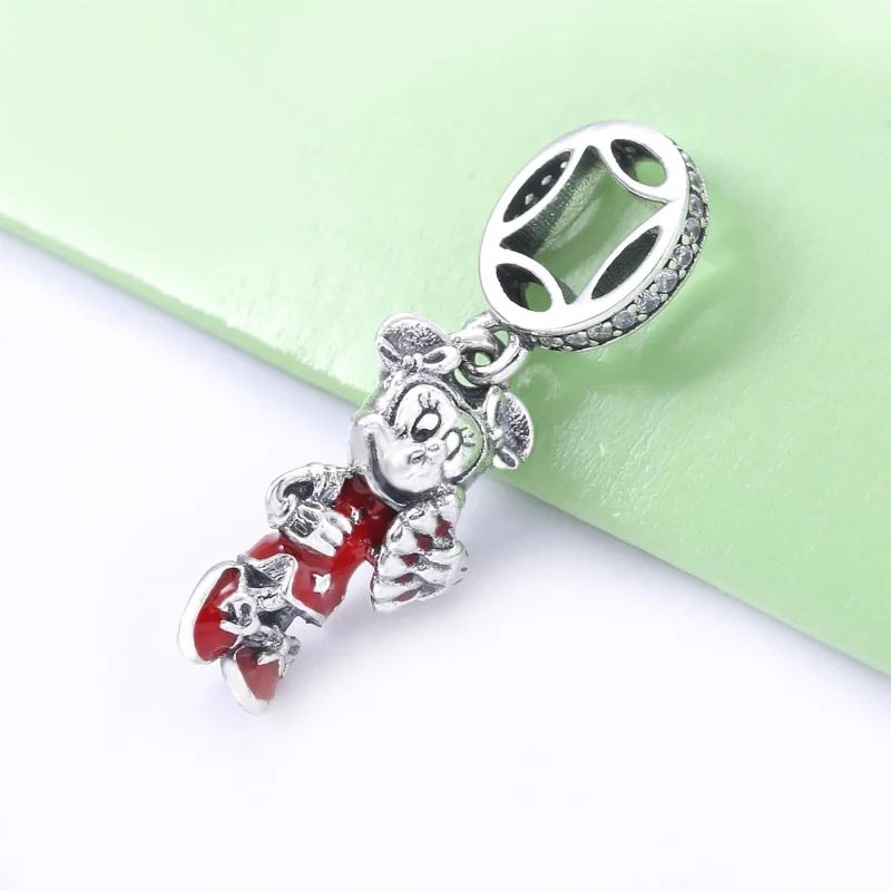 (image for) PANDORA Disney Minnie Mouse Dangle Charm - 798636C01 - View 2