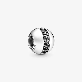 PANDORA Openwork Merry Christmas Charm - 798607C00 PANDORA Openwork Merry Christmas Charm - 798607C00