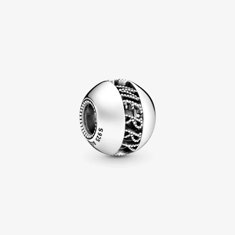 (image for) PANDORA Openwork Merry Christmas Charm - 798607C00 - Product Image