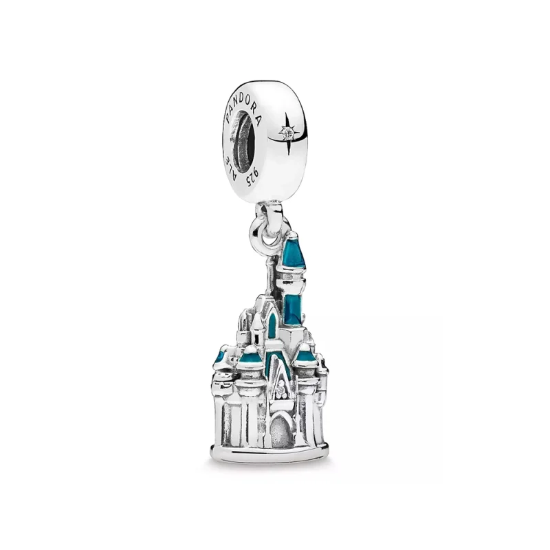 (image for) Cinderella Castle Dangle Charm by Pandora Jewelry – Walt Disney World - P400020937933 - Product Image
