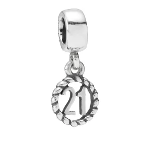 (image for) PANDORA 21st Birthday Pendant Charm - 790496