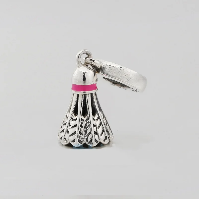 (image for) PANDORA Badminton Birdie Dangle Charm - 799025C01 - View 2