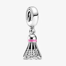PANDORA Badminton Birdie Dangle Charm - 799025C01 PANDORA Badminton Birdie Dangle Charm - 799025C01