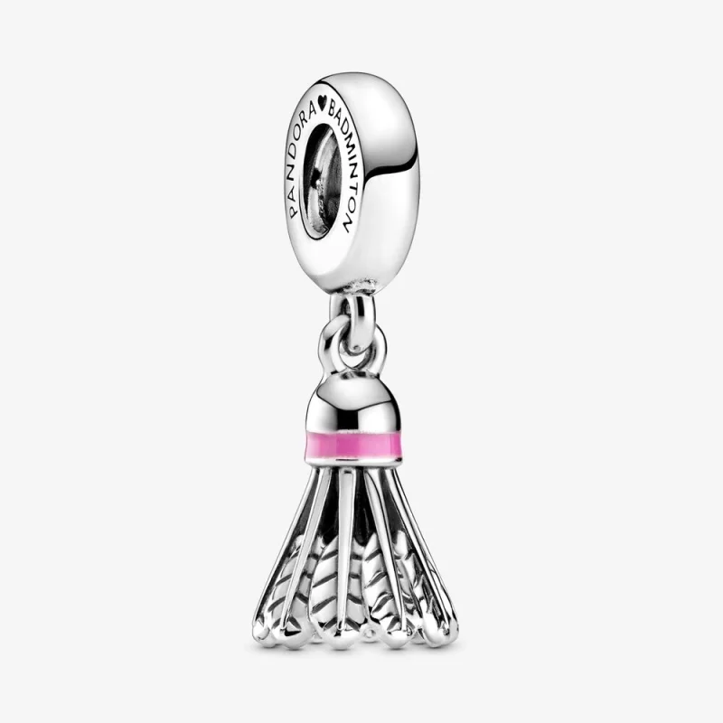 (image for) PANDORA Badminton Birdie Dangle Charm - 799025C01 - Product Image