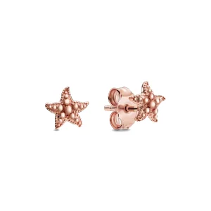 (image for) PANDORA Beaded Starfish Stud Earrings - 288956C00