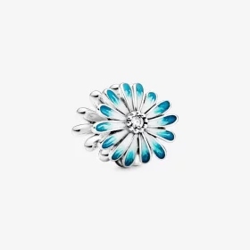 PANDORA Blue Daisy Flower Charm - 798775C01