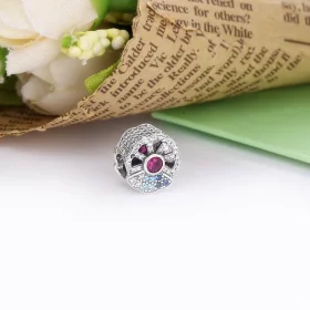 PANDORA Blue & Pink Fan Charm - 798178CZMX PANDORA Blue & Pink Fan Charm - 798178CZMX