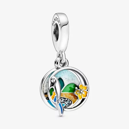 PANDORA Brazilian beach and parrot - 798919C01