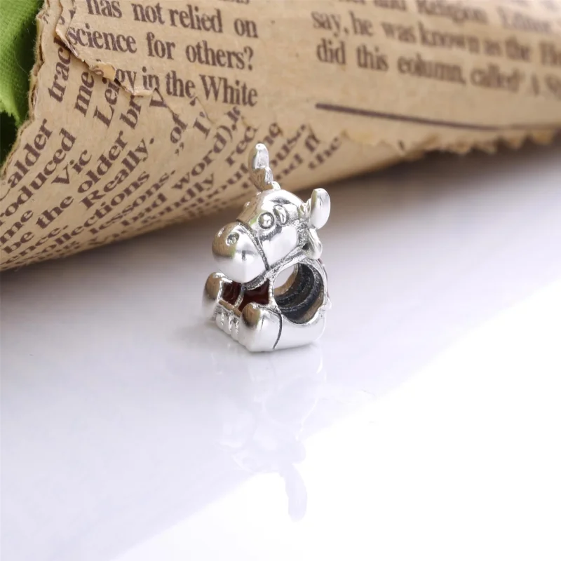 (image for) PANDORA Canada Moose Maple Leaf Charm - 798931C01 - View 2