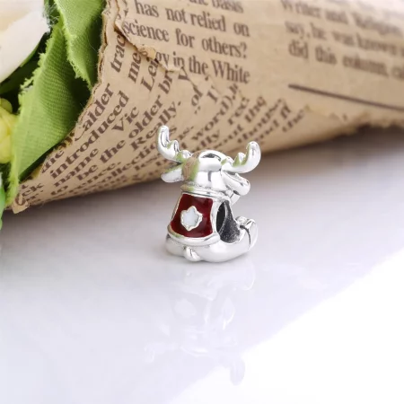PANDORA Canada Moose Maple Leaf Charm - 798931C01