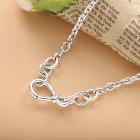 PANDORA Chunky Infinity Knot Chain Necklace - 398902C00 PANDORA Chunky Infinity Knot Chain Necklace - 398902C00