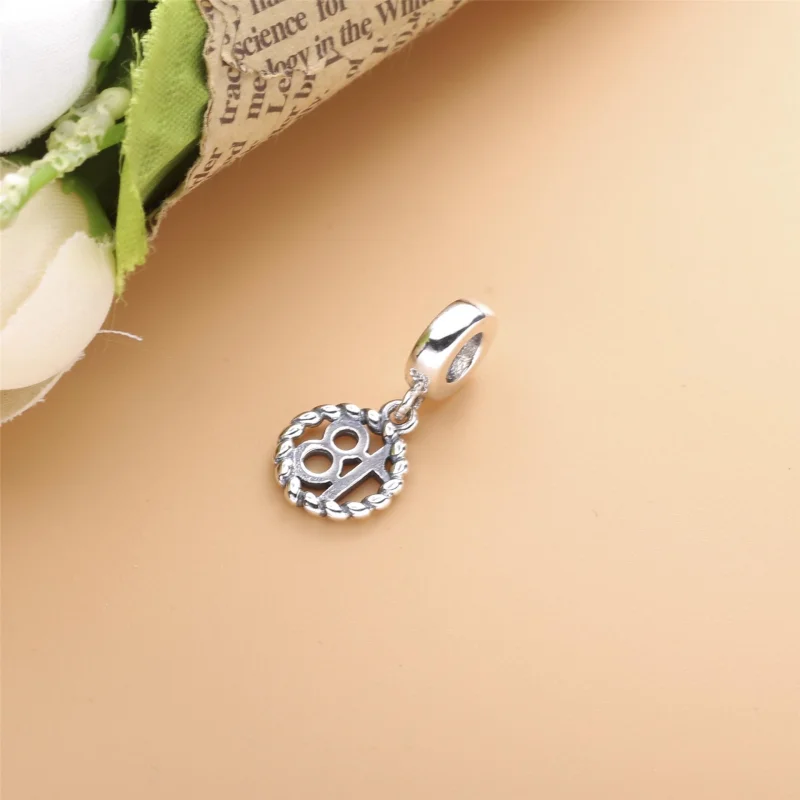 (image for) PANDORA Dangle Charm 18 Sterling Silver - 790495 - View 3