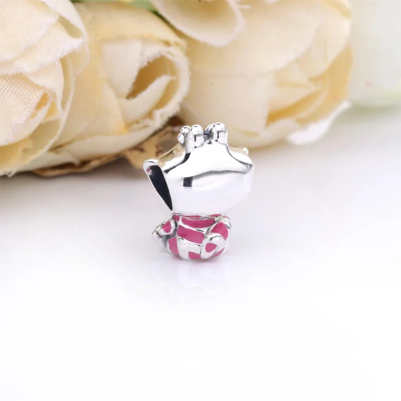 (image for) PANDORA Disney Alice in Wonderland Cheshire Cat Charm - 798850C01 - View 4