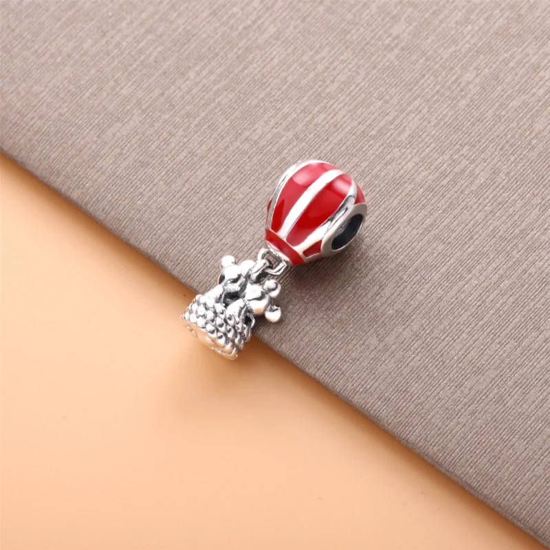 (image for) PANDORA Disney Hot Air Balloon of True Love Dangle Charm - PD00209-1 - View 3
