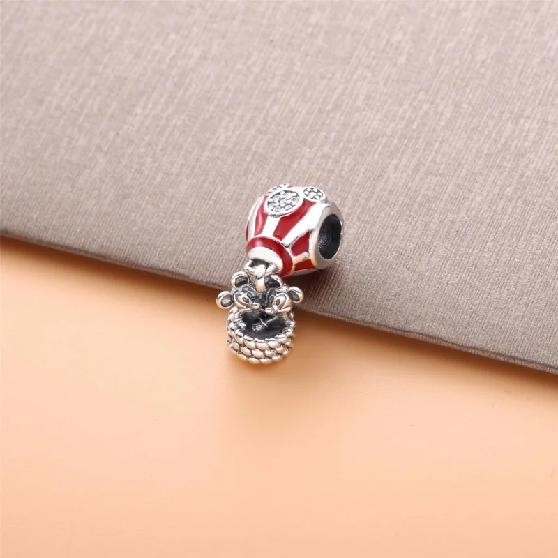 (image for) PANDORA Disney Hot Air Balloon of True Love Dangle Charm - PD00209-1 - View 4