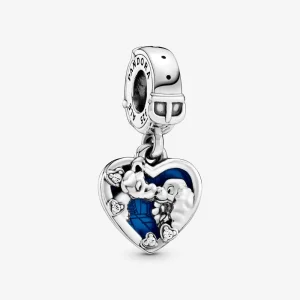 (image for) PANDORA Disney Lady and the Tramp Heart Dangle Charm - 798634C01