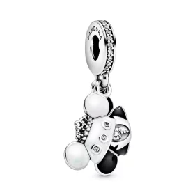 PANDORA Disney Mickey and Minnie wedding sterling silver dangle - 798804C01