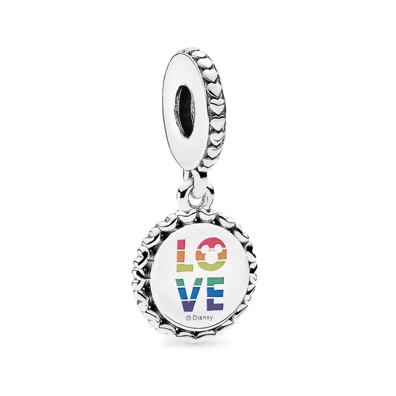 (image for) PANDORA Disney, Mickey Mouse Rainbow Dangle Charm - P400036052279 - View 2