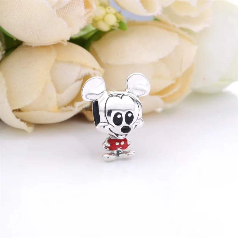 (image for) PANDORA Disney Mickey Mouse Red Trousers Charm - 798905C01 - View 2