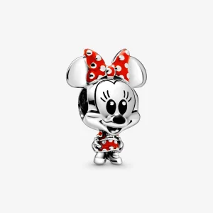 (image for) PANDORA Disney Minnie Mouse Dotted Dress & Bow Charm - 798880C02