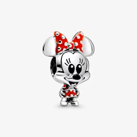 PANDORA Disney Minnie Mouse Dotted Dress & Bow Charm - 798880C02