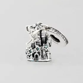 Pandora Disney Park Tinker Bell & Castle Dangle Charm - 798856C01 Pandora Disney Park Tinker Bell & Castle Dangle Charm - 798856C01