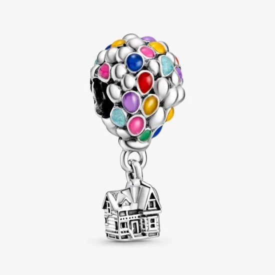 PANDORA Disney Pixar Up House & Balloons Charm - 798962C01