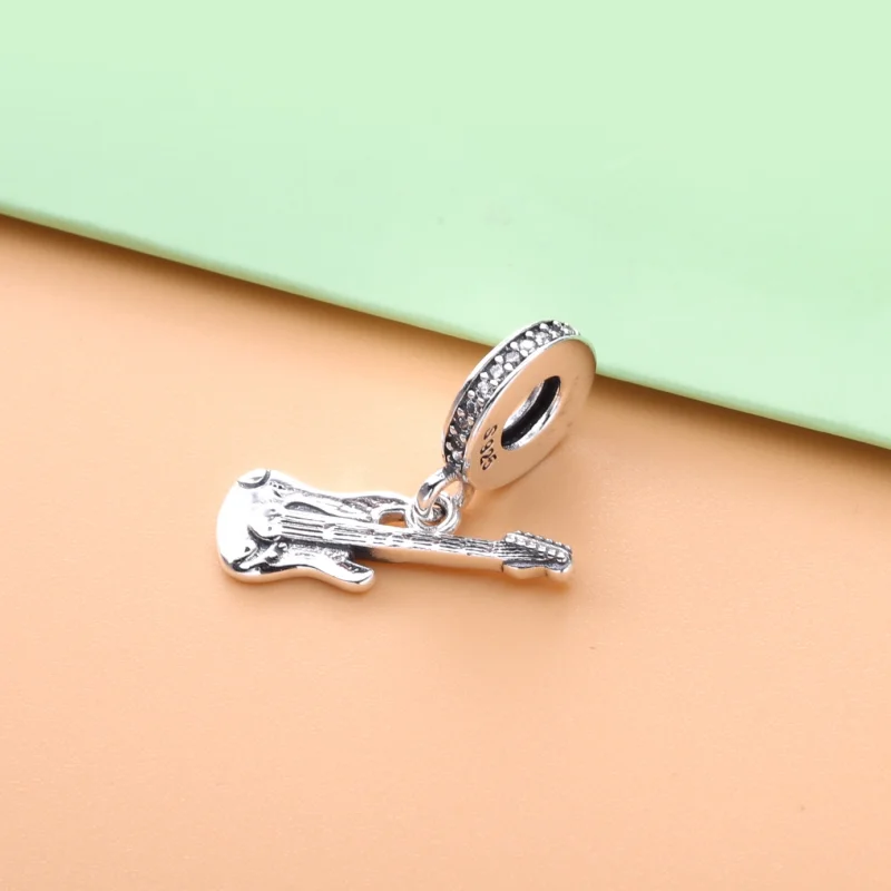 (image for) PANDORA Electric Guitar Dangle Charm - 798788C01 - View 3