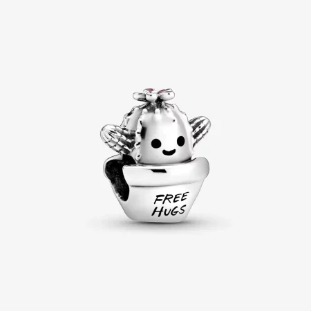 PANDORA Free Hugs Cactus Charm - 798786C01 PANDORA Free Hugs Cactus Charm - 798786C01