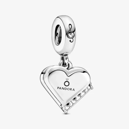 PANDORA Grand Piano Heart Dangle Charm - 799101C01