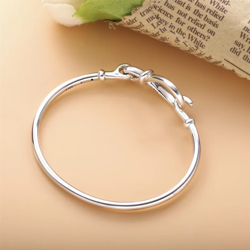 (image for) PANDORA Infinity Knot Bangle - 598893C00 - View 3