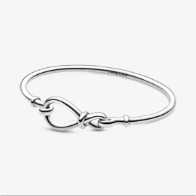 PANDORA Infinity Knot Bangle - 598893C00 PANDORA Infinity Knot Bangle - 598893C00