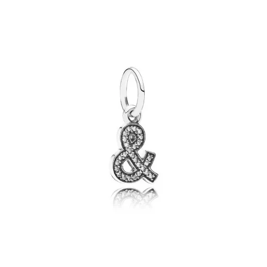 Pandora Letter Ampersand Dangle Charm - 791305CZ