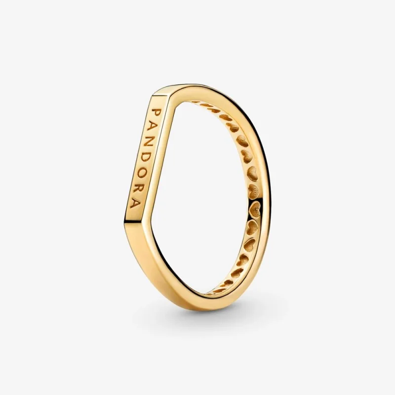 (image for) PANDORA Logo Bar Stacking Ring - 169048C00 - Product Image